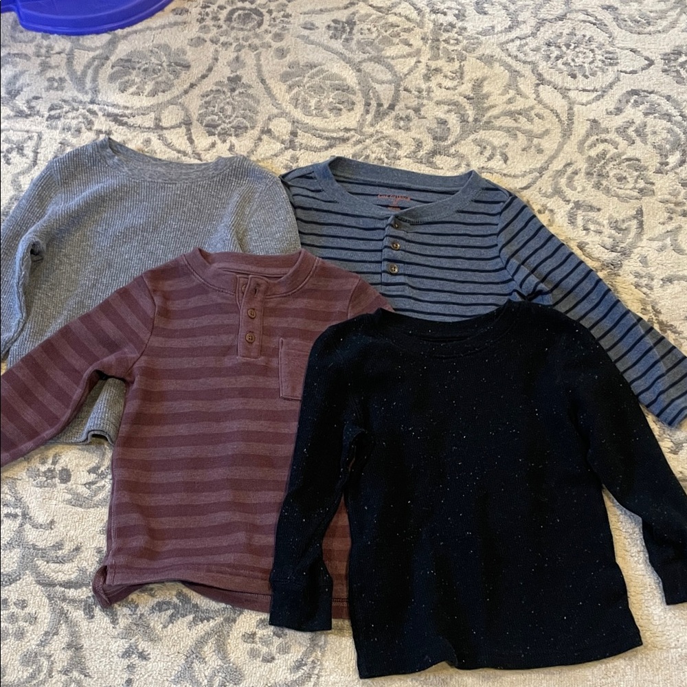 Cat & Jack Kids Long Sleeve shirt bundle. All Size 3T